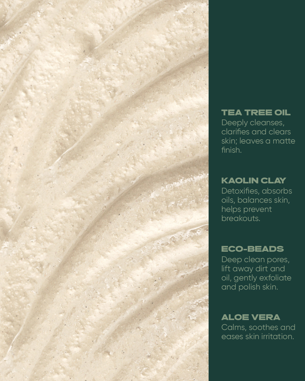 Tea Tree &amp; Aloe Exfoliating Scrub