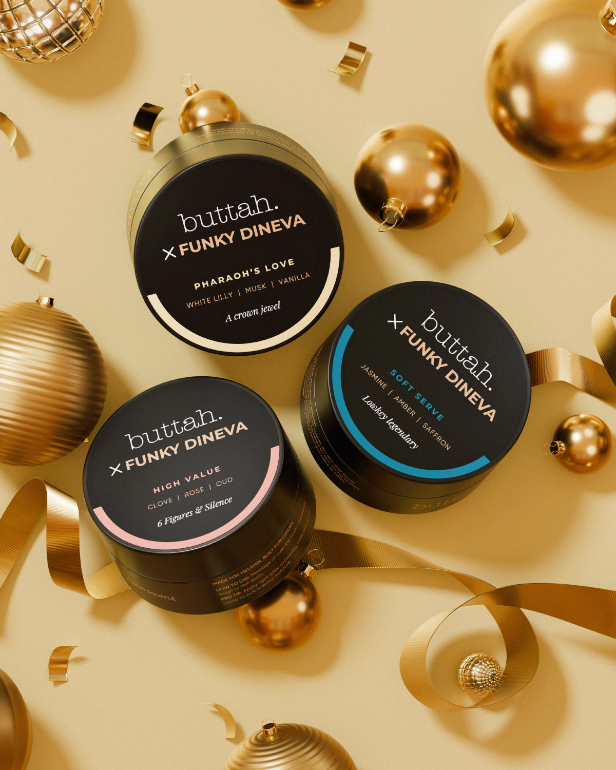 Buttah x Funky Dineva Body Cloud Soufflé Set