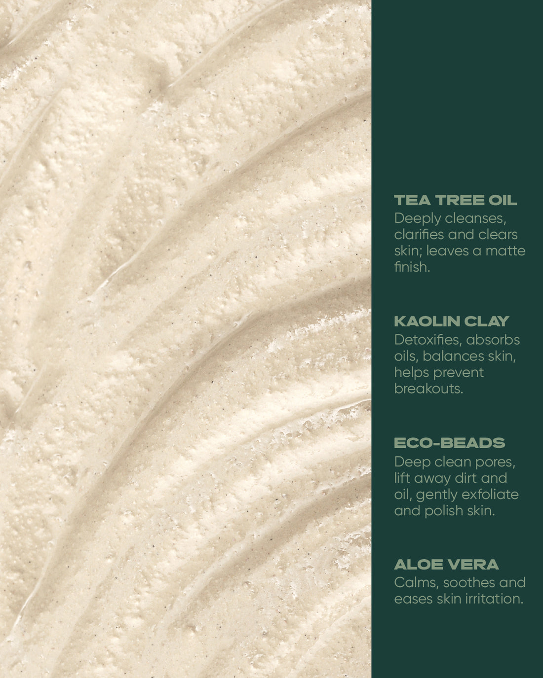 Tea Tree &amp; Aloe Exfoliating Scrub