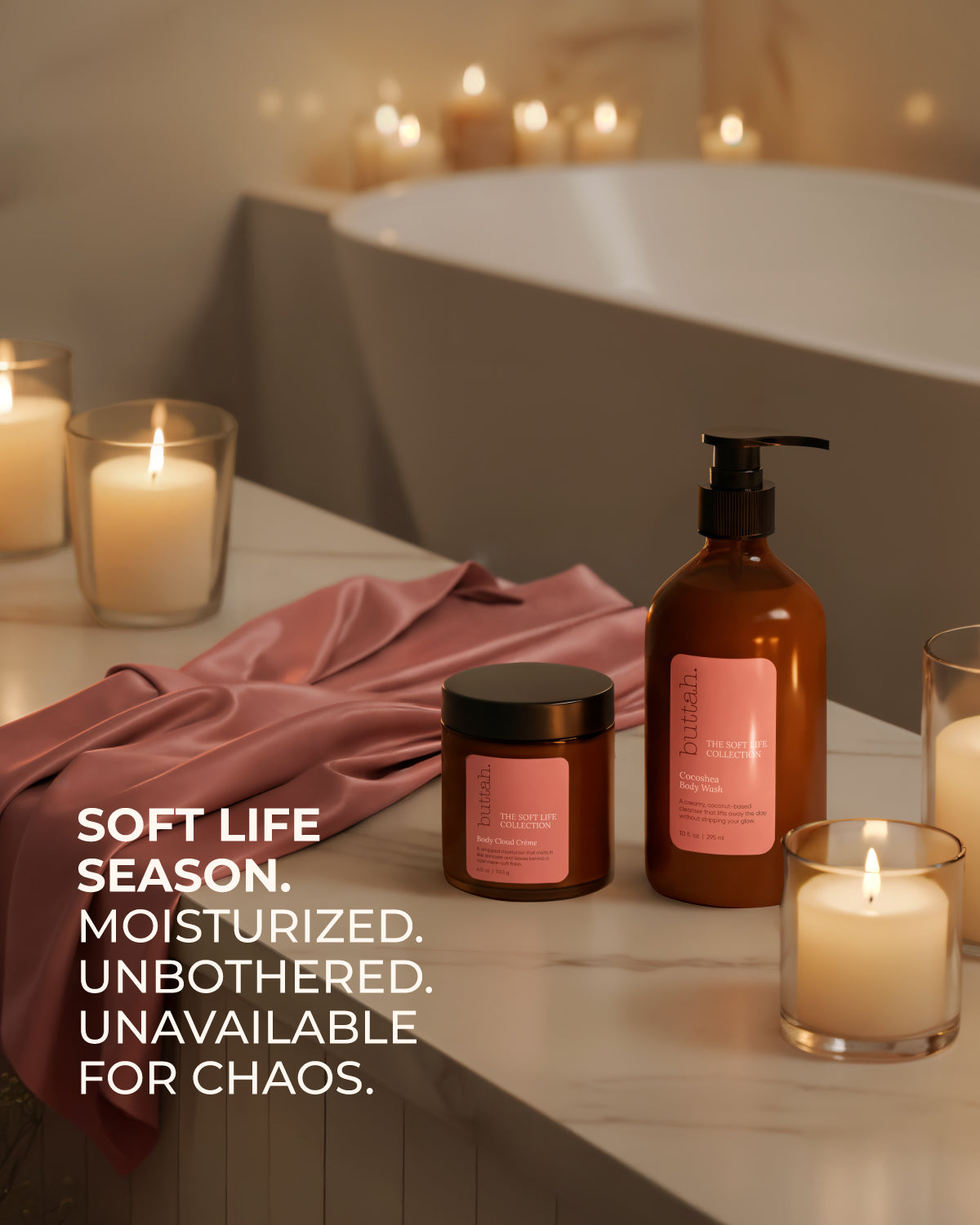 Coco Mademoiselle-Inspired Body Wash & Crème Set | Buttah Skin