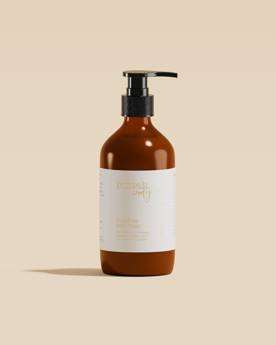 Buttah Skin CocoShea Body Wash - Hydrating Body Cleanser for Melanin-Rich Skin