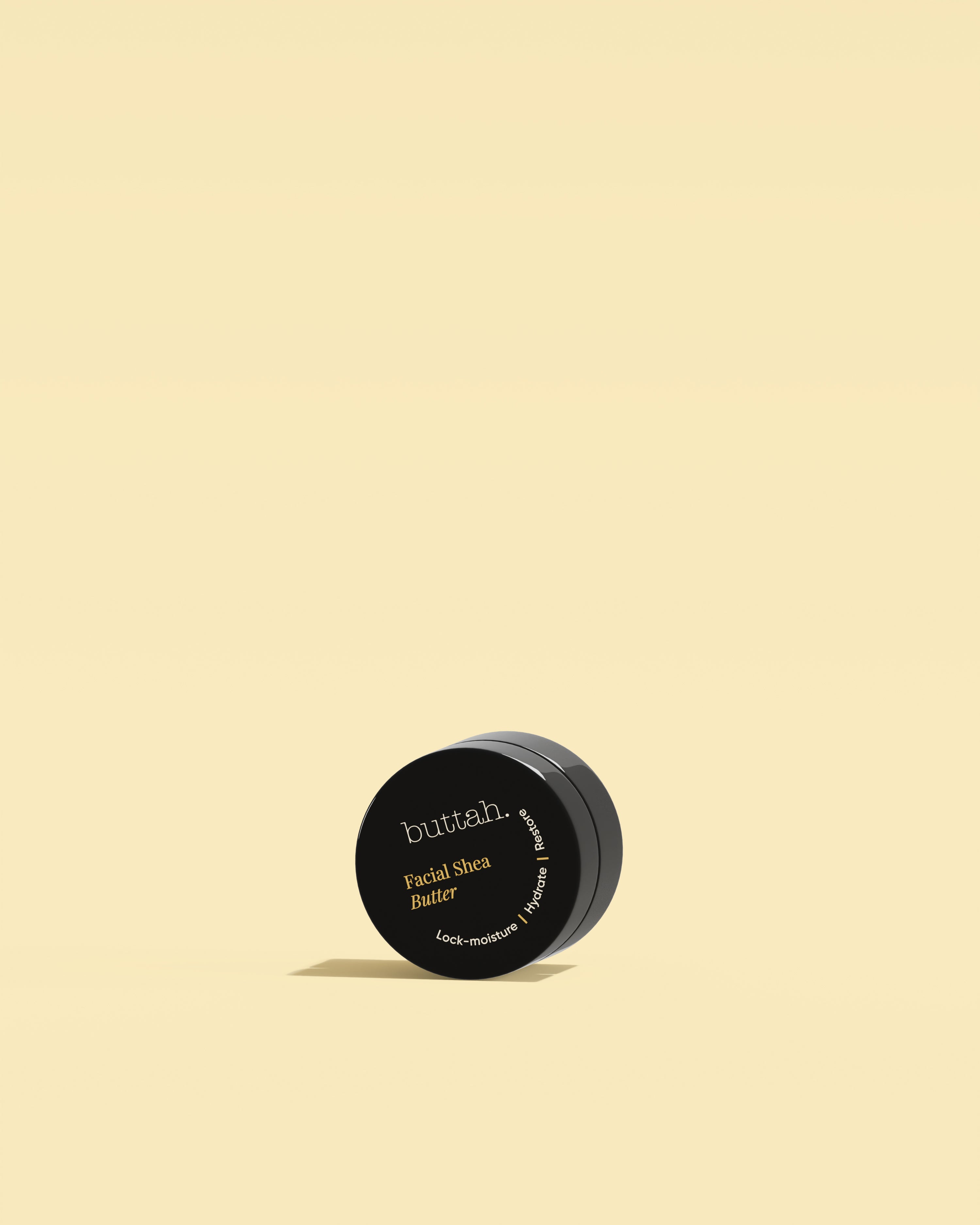 Buttah Skin Mini Facial Shea Butter - Travel Size Ultra Moisturizing Face Cream for Melanin-Rich Skin