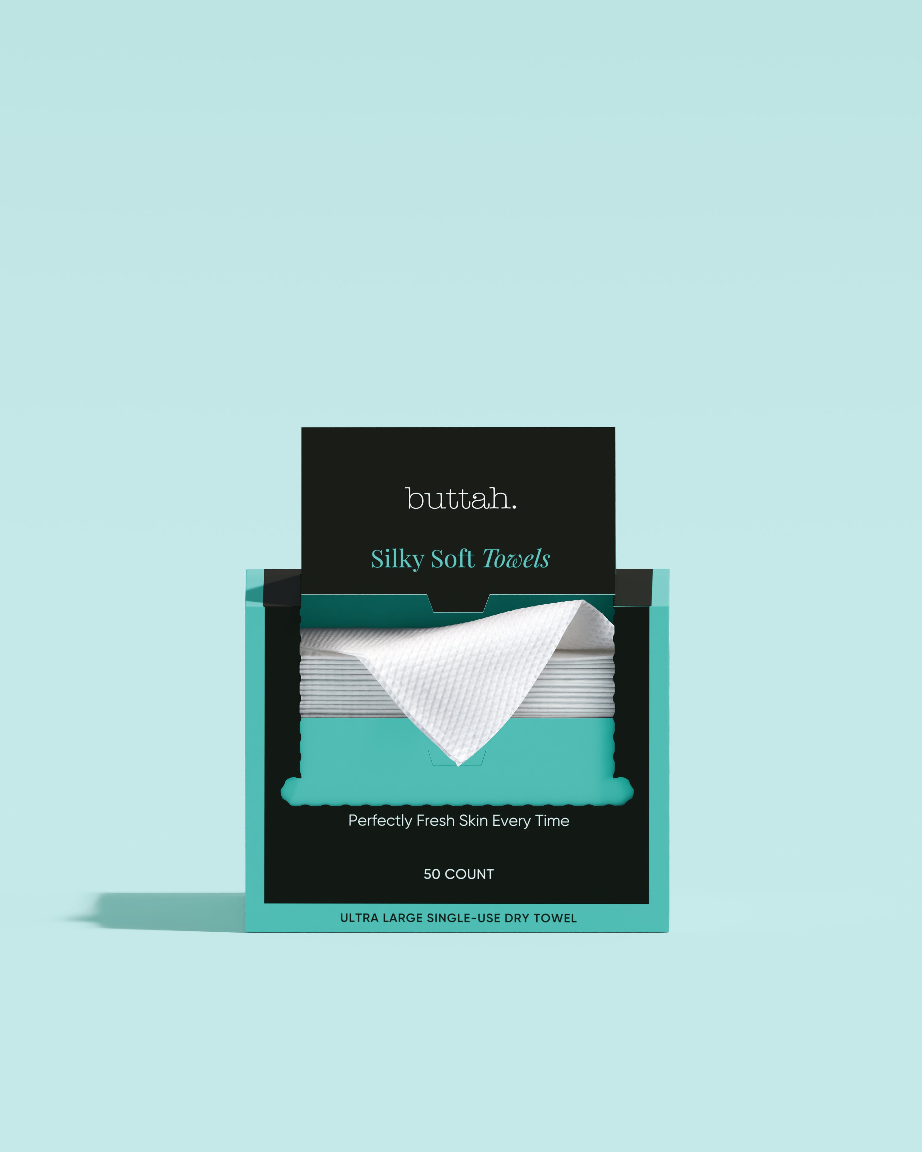 Silky Soft Disposable Face Towels for Clean Skin | Buttah Skin