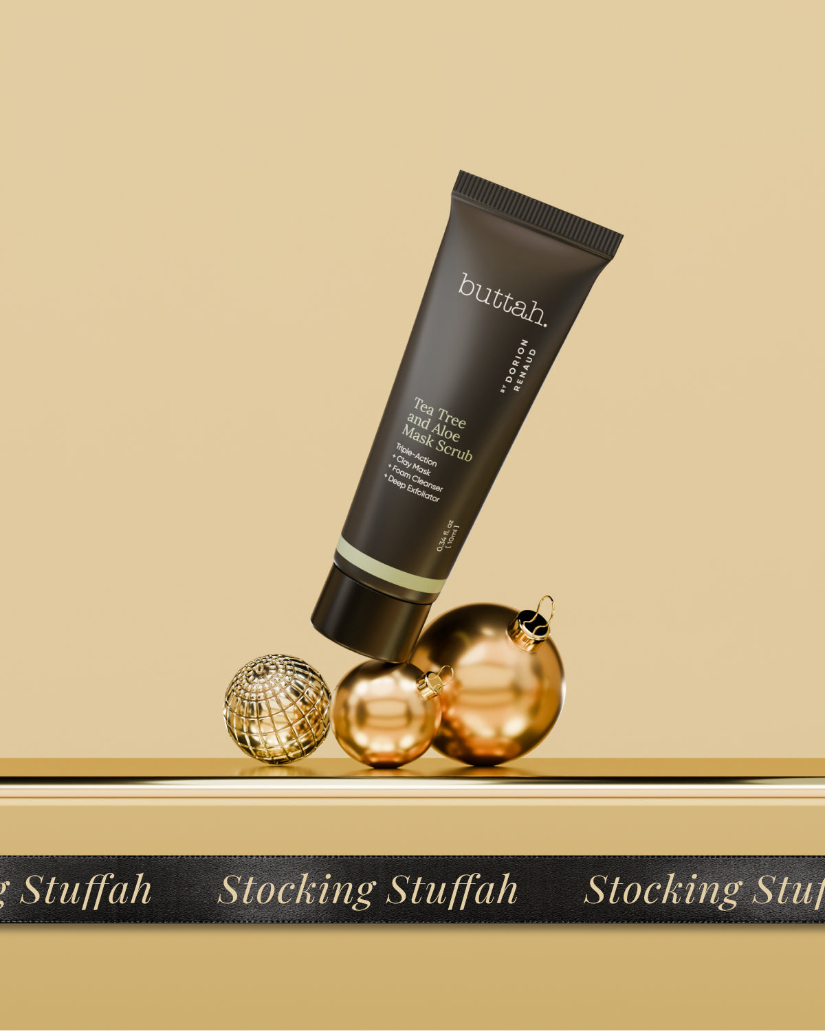 Mini Tea Tree &amp; Aloe Exfoliating Scrub 10mL - Sample